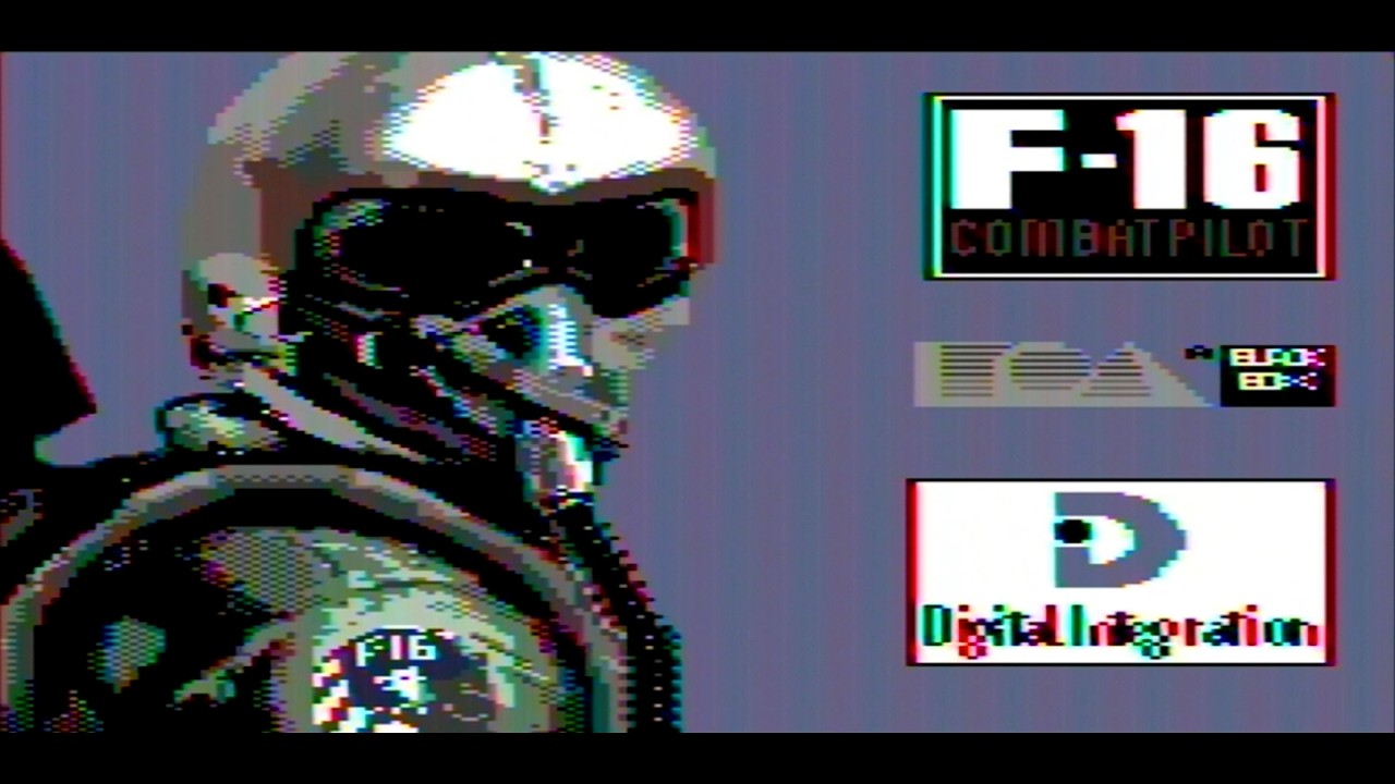 RS : Commodore 64 Games :  F-16 Combat PIlot