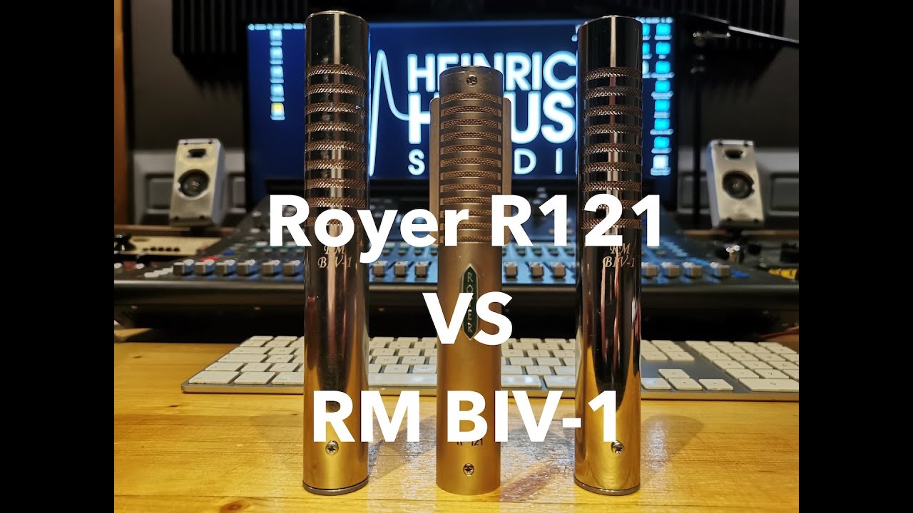 Microphone Royer R121 vs RM BIV-1 quick heavy guitar comparsion.
