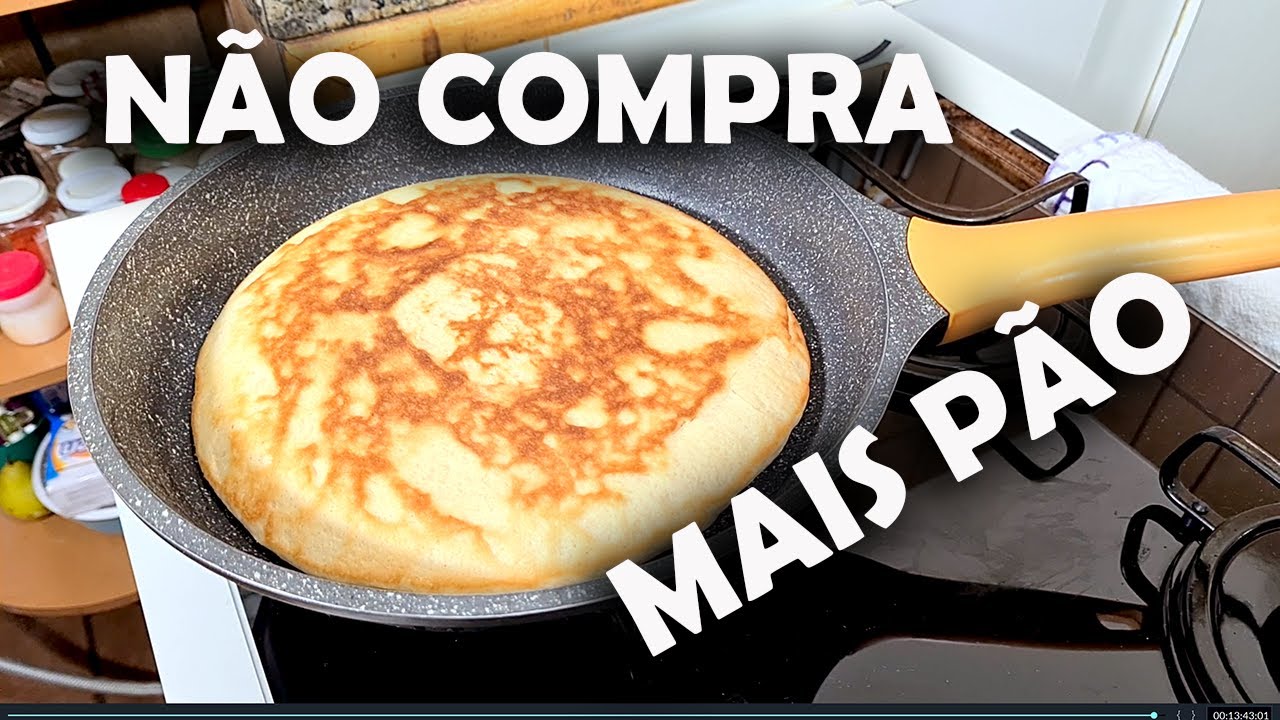 Você não vai mais comprar pão! Sem forno! Incrivelmente bom!