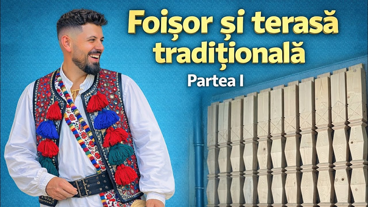 Foișor și terasă tradițională | Munca de atelier (Partea 1)