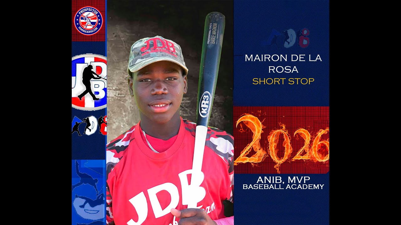 Mairon De la Rosa SS 2026 Class From (ANIB, MVP  Baseball Academy ) Date videoL: 06.11.2022