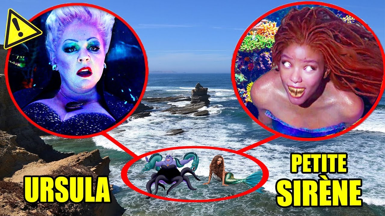 J'AI TROUVÉ LA PETITES SIRÈNES ET URSULA À LA PLAGE HANTÉE !! (ARIEL DANS LA VRAIE VIE)