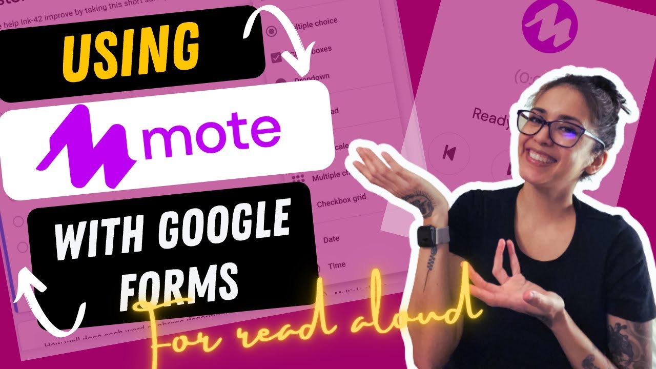 🔊 Using Mote with Google Forms for Read Aloud 🔊