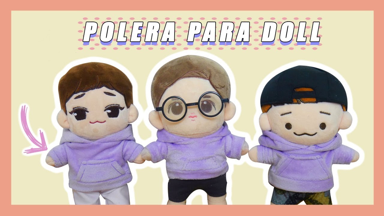 DIY K-POP : POLERA O HOODIE PARA DOLL | JMARYLINJ