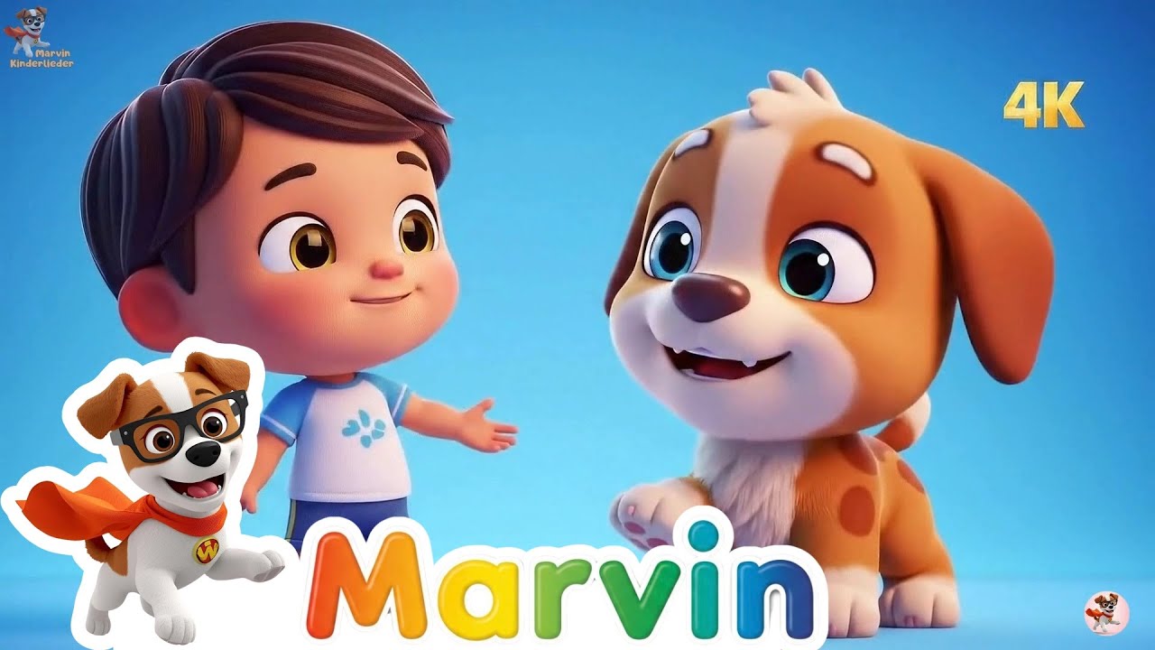 🐰🐝 Lustige Kinderlieder zum Spielen & Lernen! | Marvin Kinderlieder