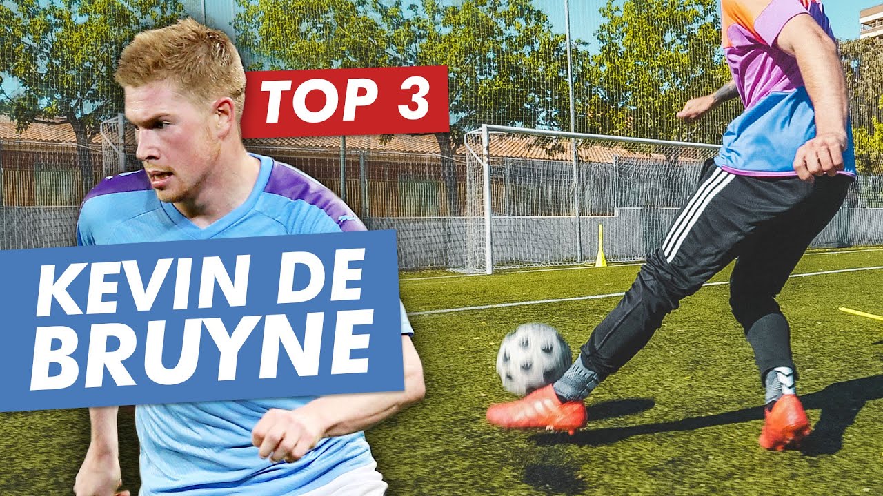 TOP 3 TRUCOS de KEVIN DE BRUYNE MANCHESTER CITY para METER GOLES (Tutoriales)