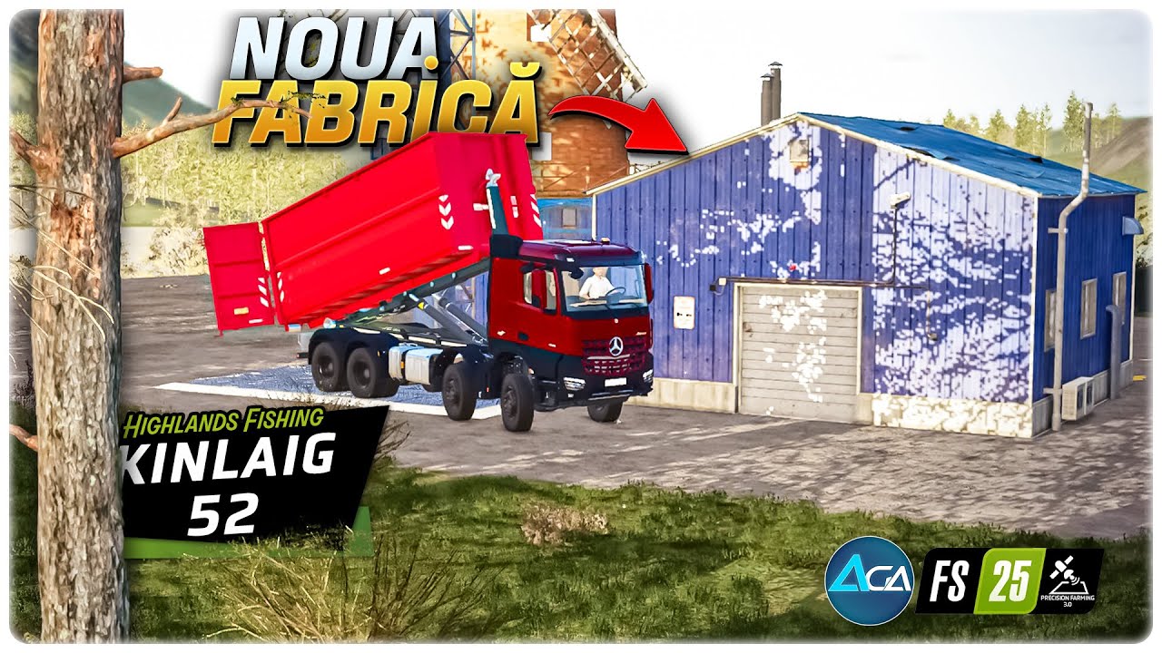Ce facem cu floarea-soarelui? O băgăm la noua fabrică - Gameplay Română FS25 Kinlaig 52