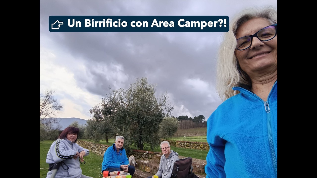 🍻 Birra artigianale, camper e colline toscane… il mix perfetto!