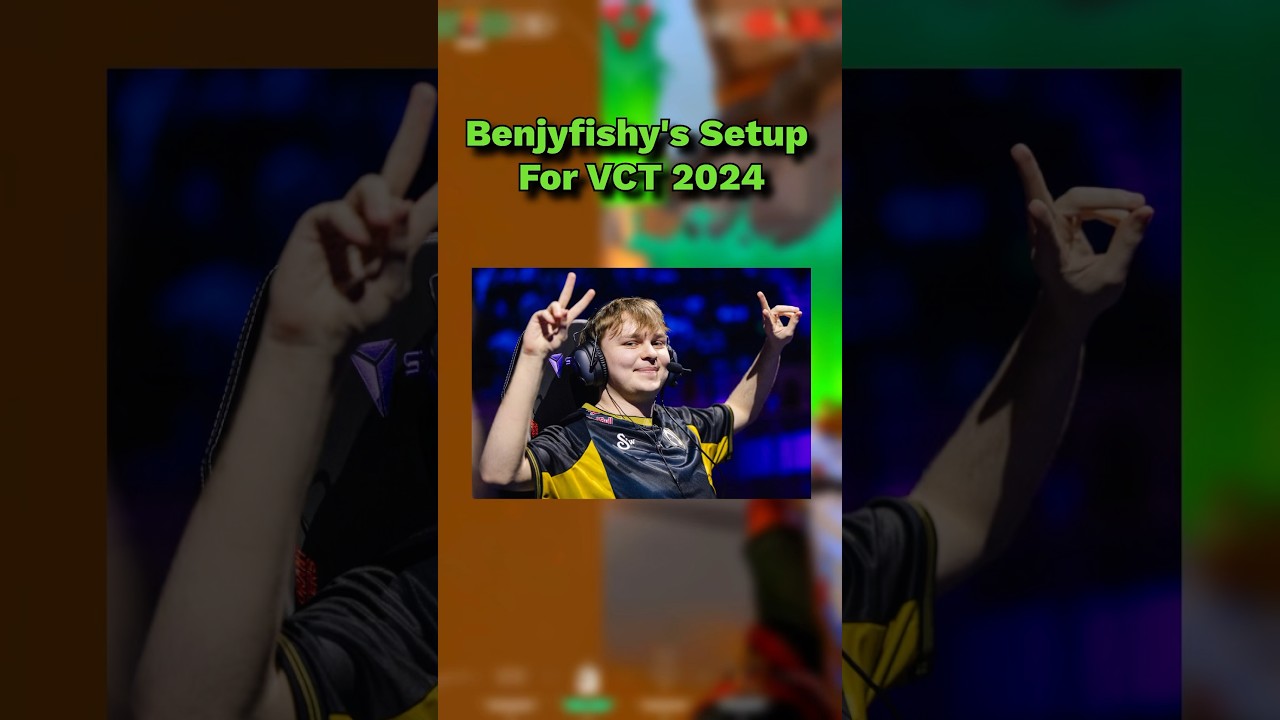 Benjyfishy&rsquo;s Setup For VCT 2024 #benjy #Gamingmouse #Keyboard #mousepad #valorant