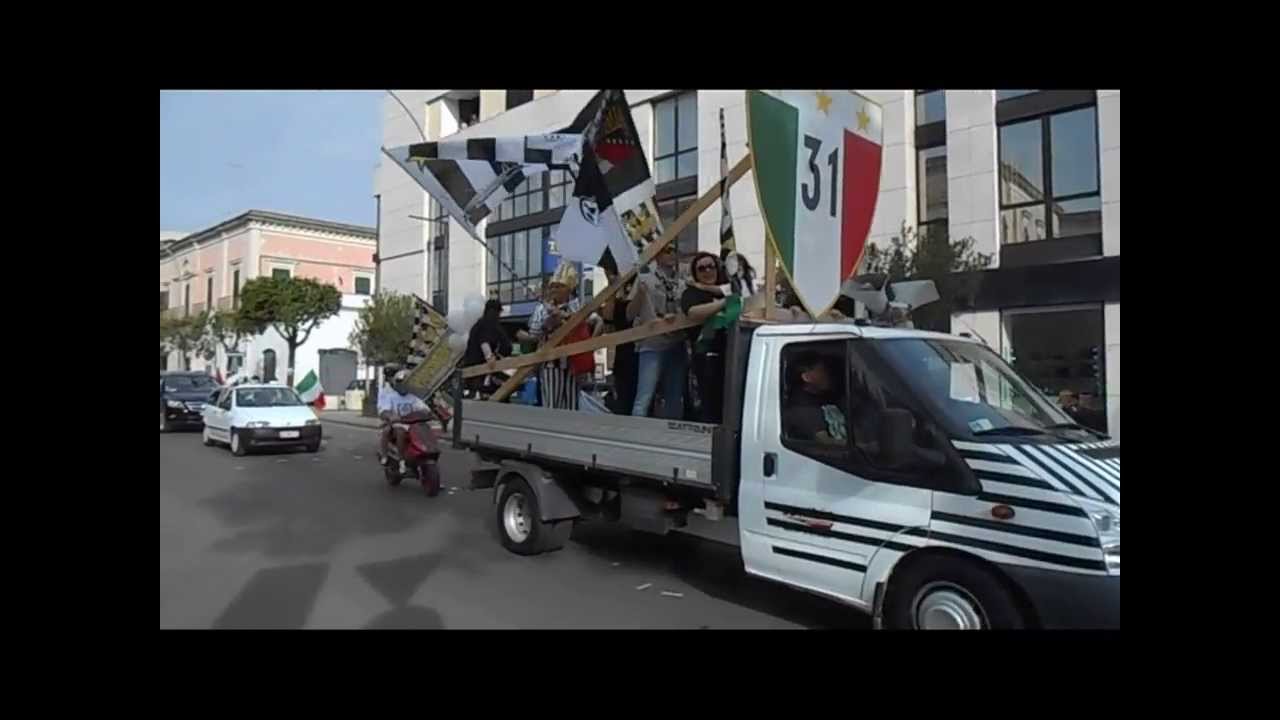 Festeggiamenti 31° scudetto Juve  Sfilata A Nardò