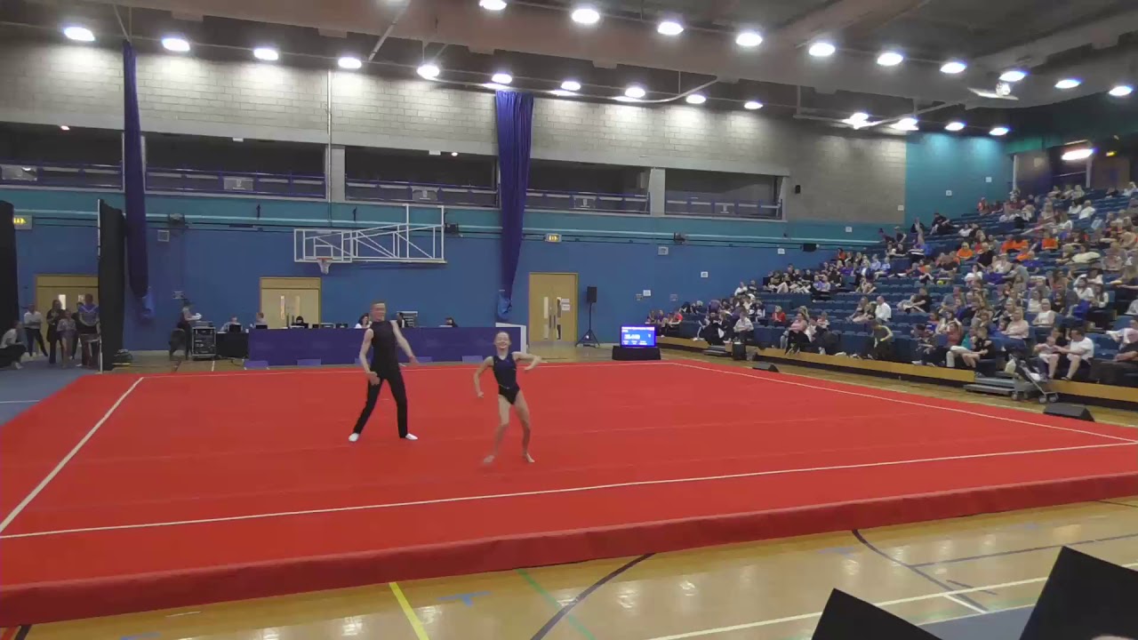 Reece Parkin and Jessica Rouse - Grade 4 NDP Finals