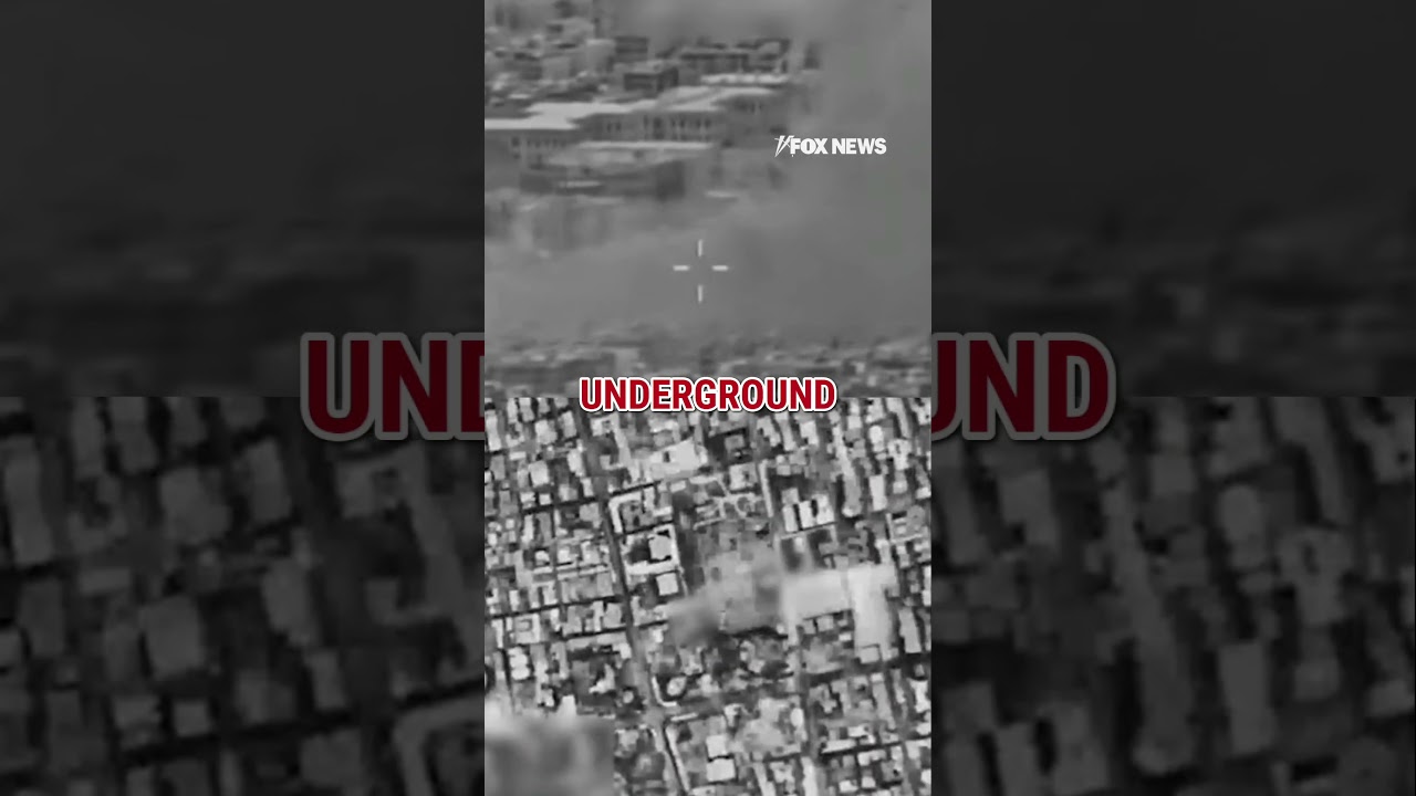 Israel DESTROYS late Iranian supreme leader's underground bunker #foxnews #news #us #fox