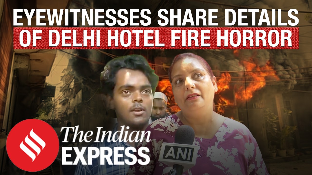 Shocking Eyewitness Accounts Emerge As Deadly Delhi Hotel Fire Kills 21 | Delhi Restaurant Fire
