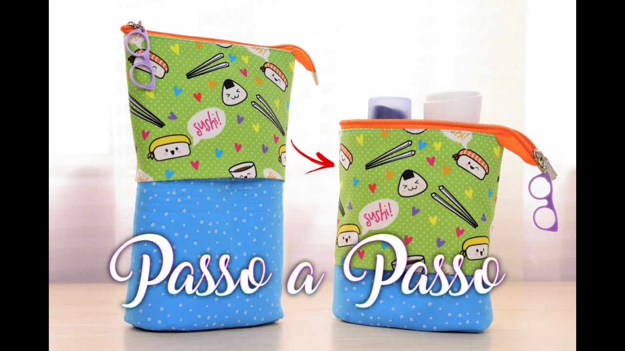 Necessaire Retrátil | Passo a Passo
