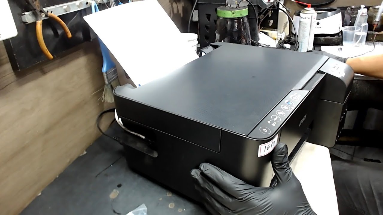 Troca do Kit de borrachas da Epson L3150