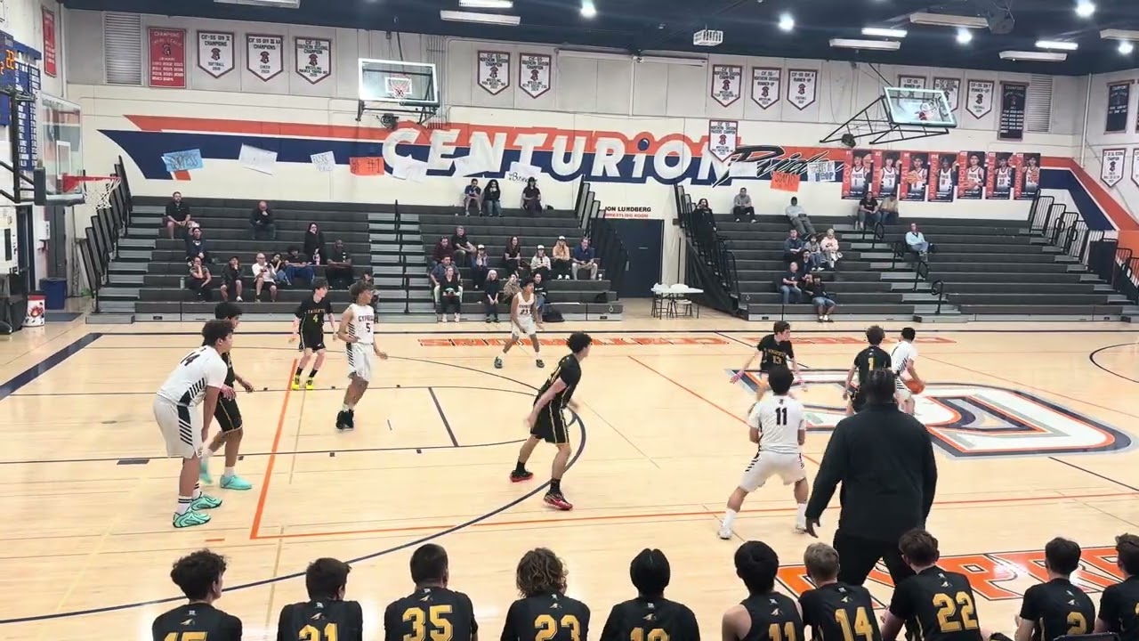 Foothill high freshman at Cypress second quarter ￼
