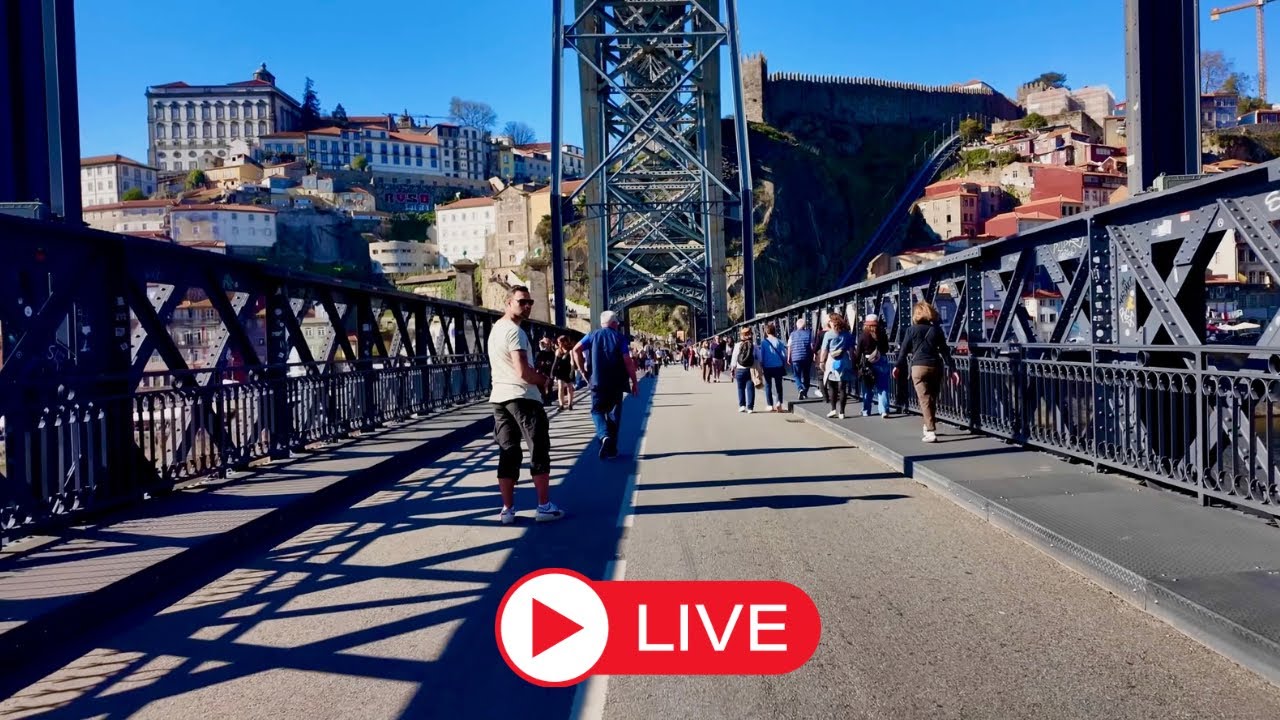 LIVE 🚴 Porto to Matosinhos | Coastal Ride Along the Atlantic