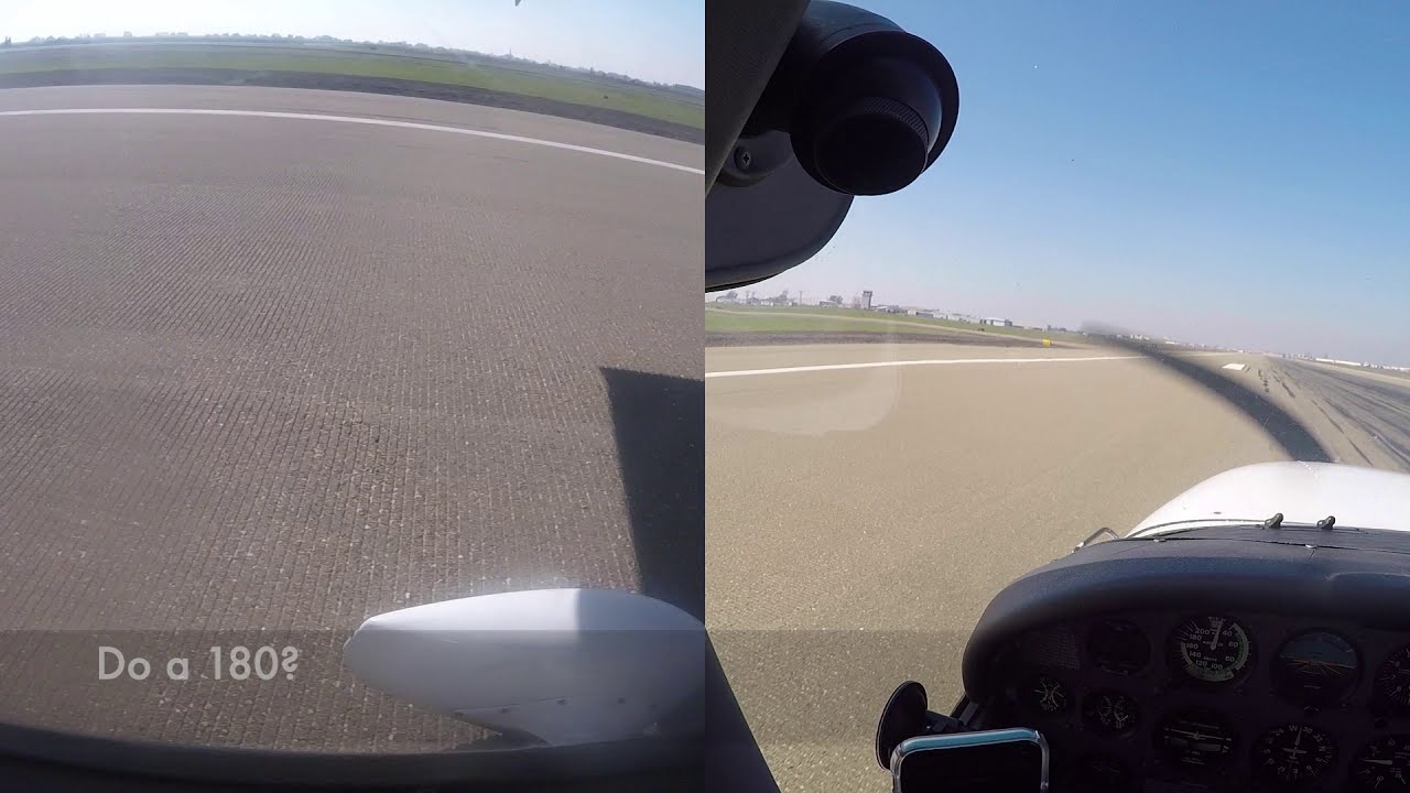 Landing in Stockton Metropolitan Airport, CA  KSCK Cessna Skyhawk 172