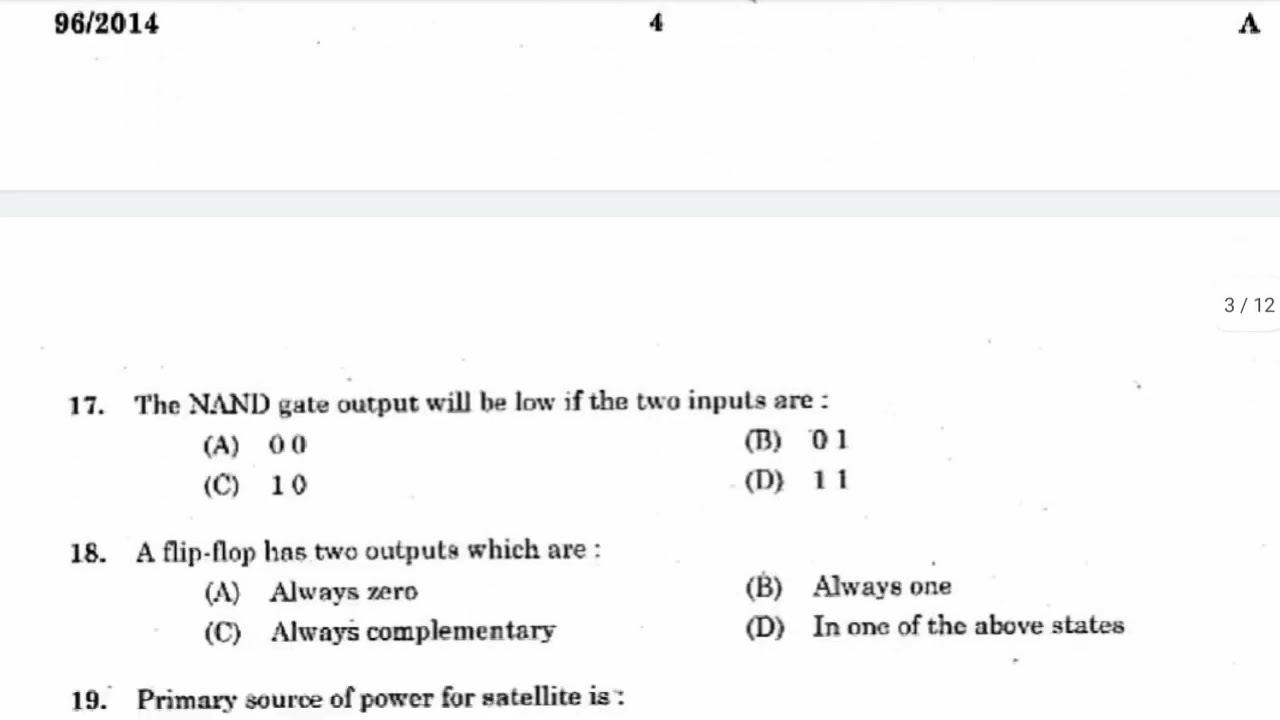Technician Grade 2 Electronics | PSC | Previous year Question Paper |Part 1| 96/2014 | Kerala C Milk