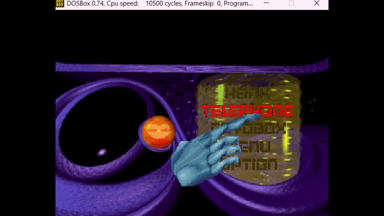 Let's figure out how to play Commander Blood (1994, DOS)