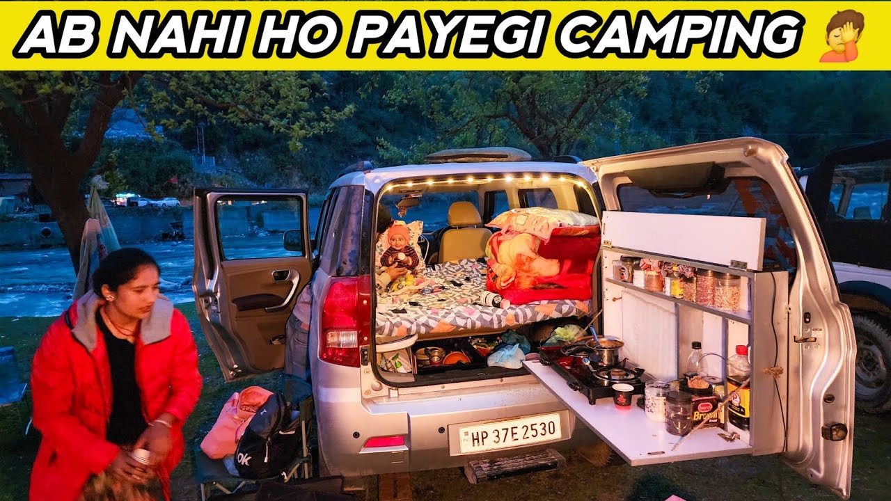 Vlog 385 | Camping chor ke jana pada ghar🤦 30 days challenge huaa yhi khatam 😨