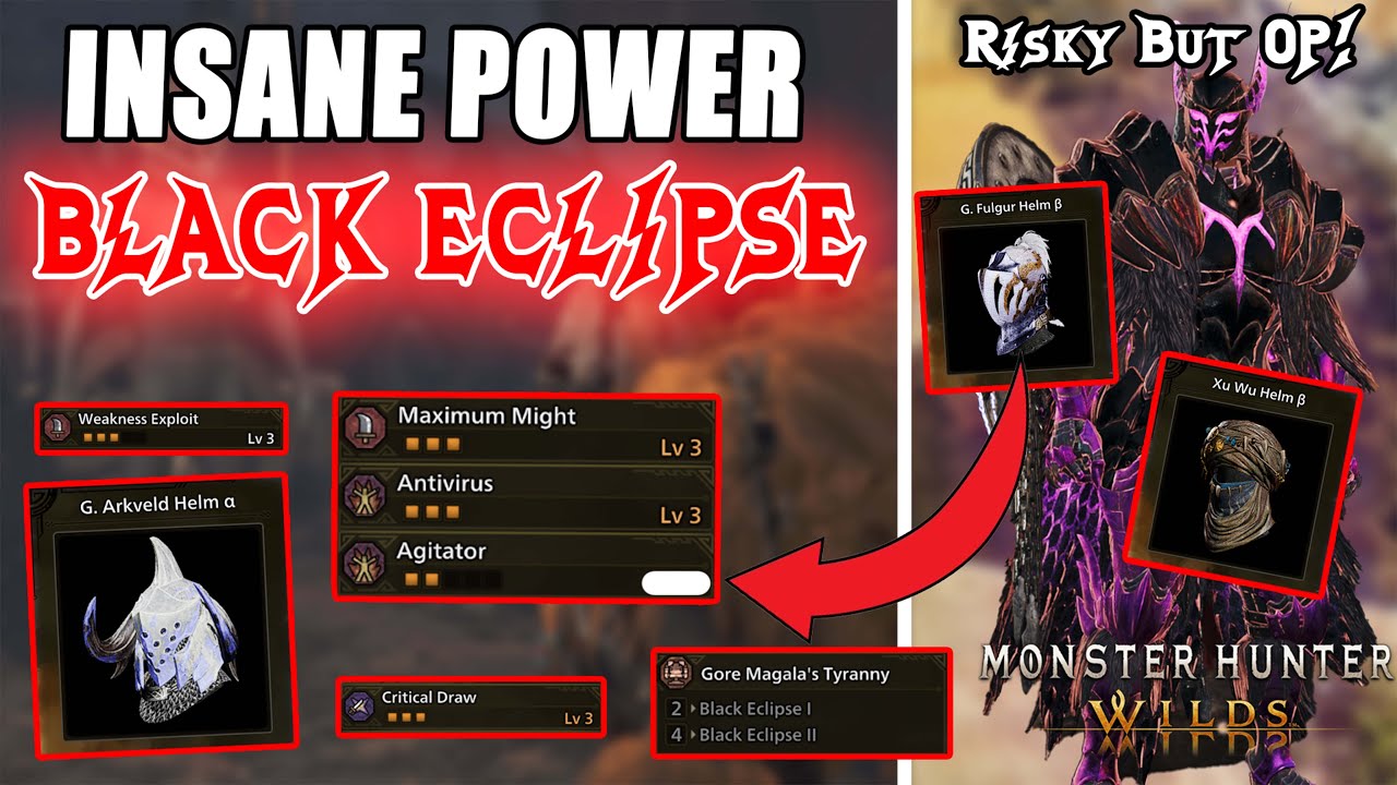 Is Black Eclipse The MOST POWERFUL Skill In Monster Hunter Wilds?