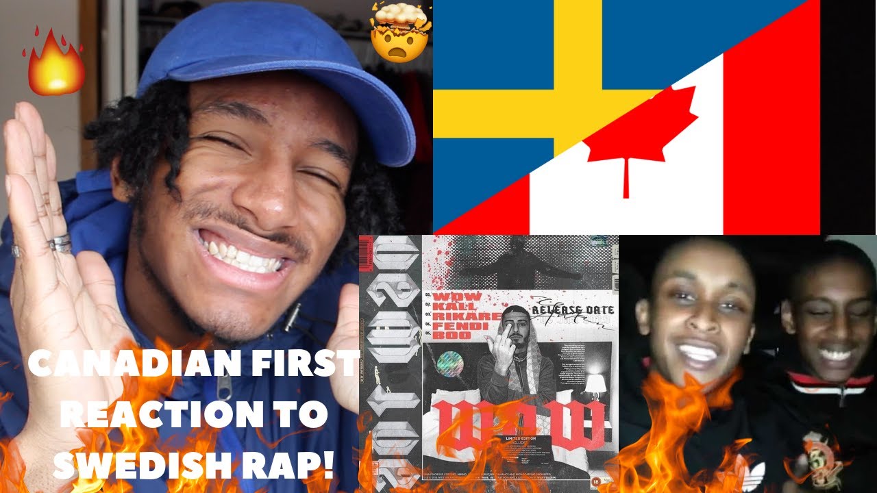 CANADIAN FIRST REACTION TO SWEDISH RAP! 