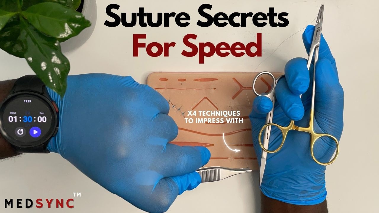 Suture Techniques To Close ANY WOUND FAST with these Plastic Surgery Secrets