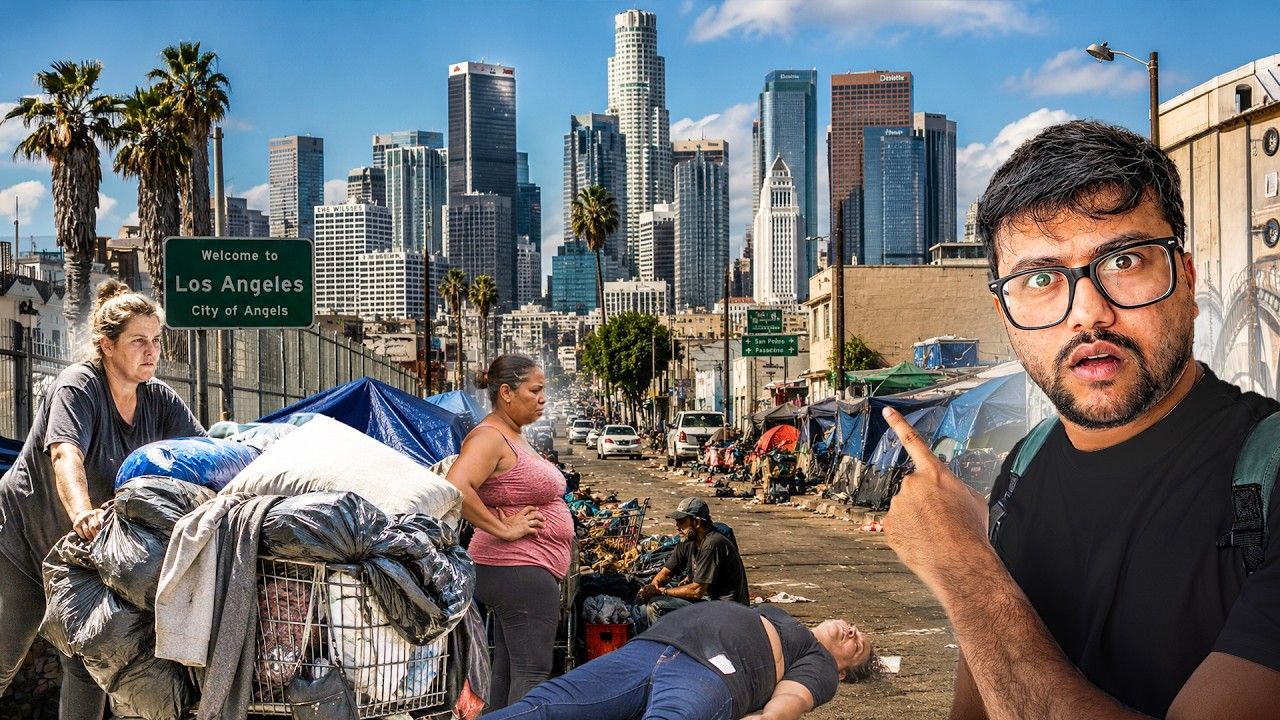 This Side of Los Angeles Shocked Me | America’s Reality 🇺🇸