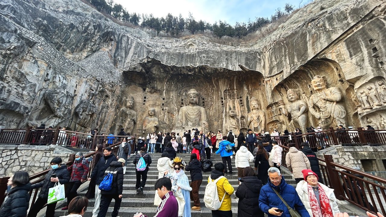 1000 year old massive stone sculptures