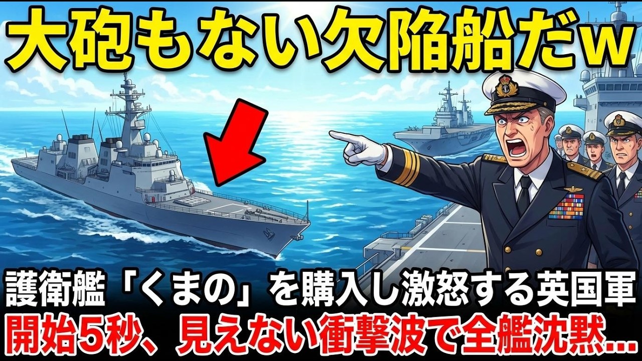 「貴様の国の軍艦は、大砲を積み忘れたのか？」英国海軍が嘲笑した『日本ののっぺらぼう艦』。演習開始5秒、見えない敵を“全自動”で蒸発させ、提督は絶叫した