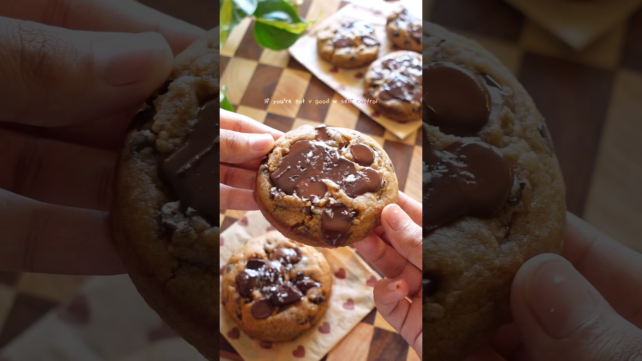 the best eggless chocolate chip cookies 🍪