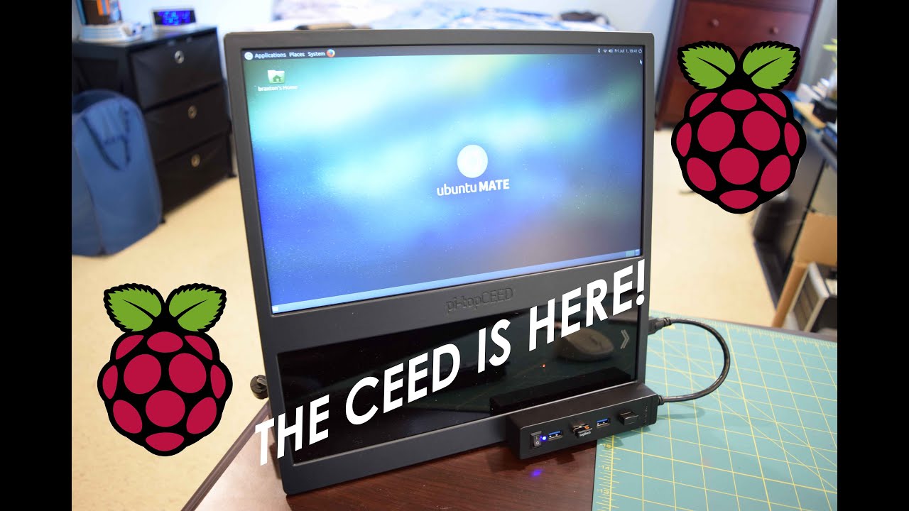 Распаковка Pi-Top CEED и первый взгляд на &laquo;настольный компьютер RPI3 за $99&raquo; на Indiegogo