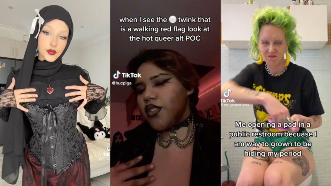 leftist tiktoks that paint their nails black
