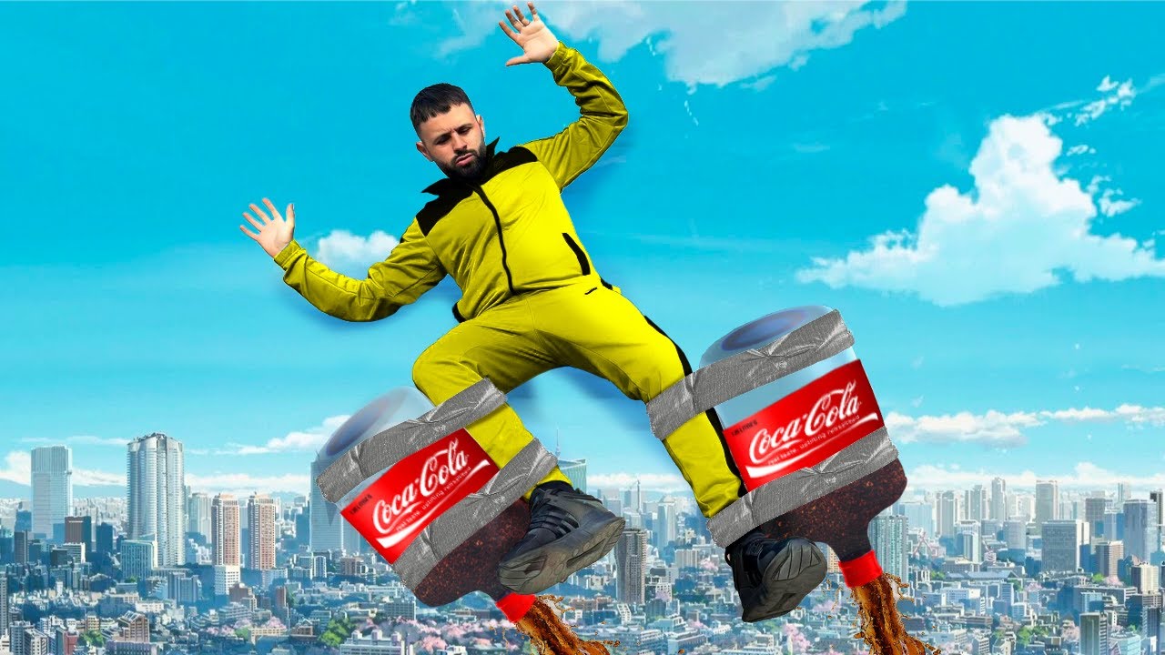 Mi-am facut Rachete cu Coca-Cola! *AM REUSIT SA ZBOR*