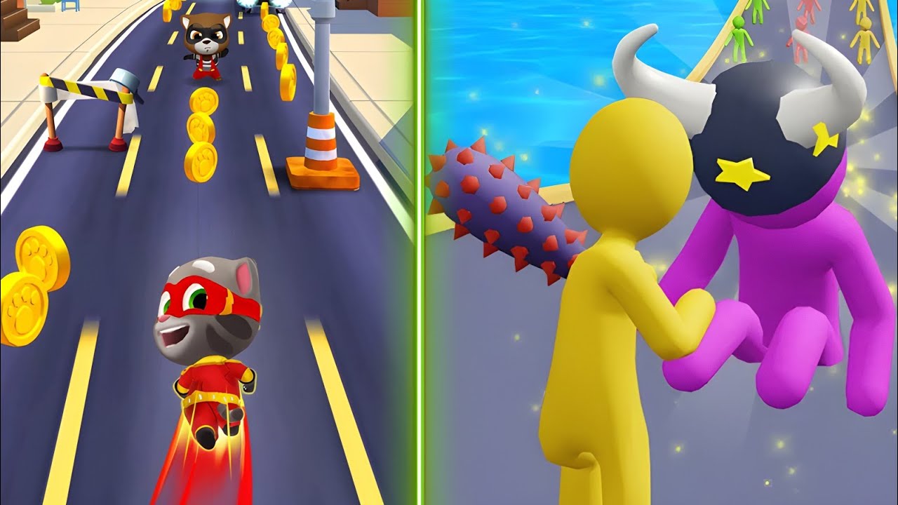 Tom Hero 🆚 Giant Rush | Epic Mobile Game Battle & Fun Gameplay 2025!