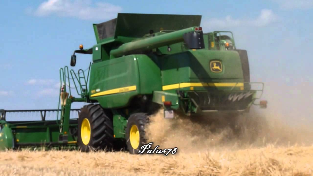 JOHN DEERE T670i engine sound
