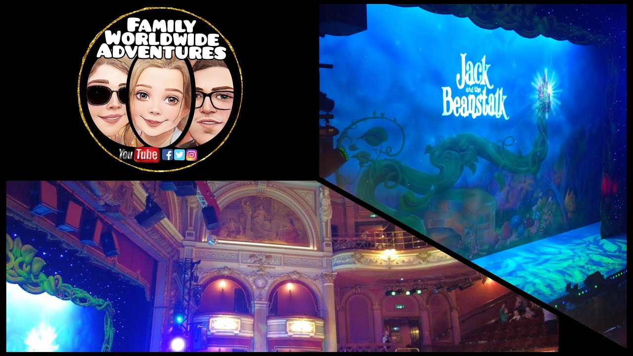 Bradford Alhambra Theatre Pantomime Jack and the Beanstalk vlog review