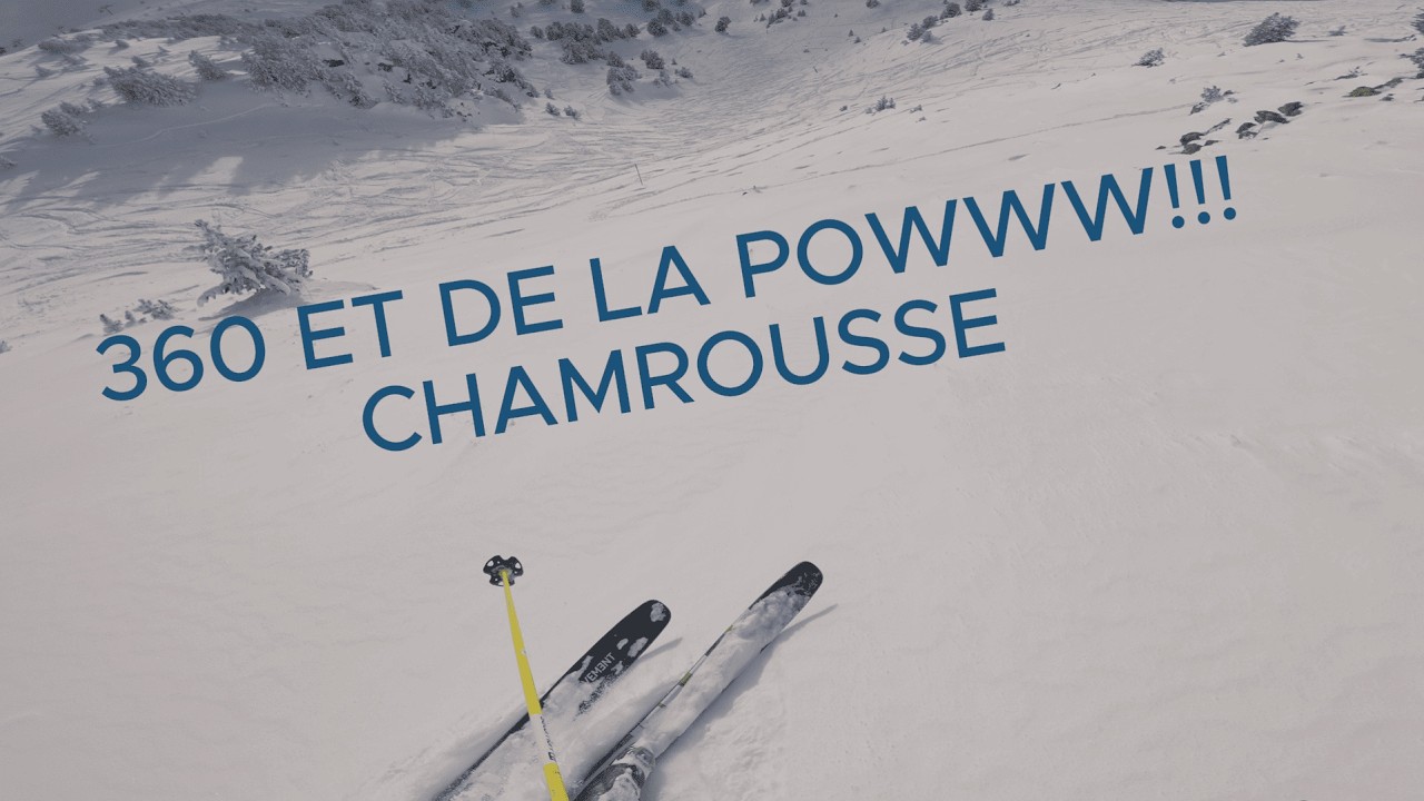 Retour des 360 et de la pow à Chamrousse !