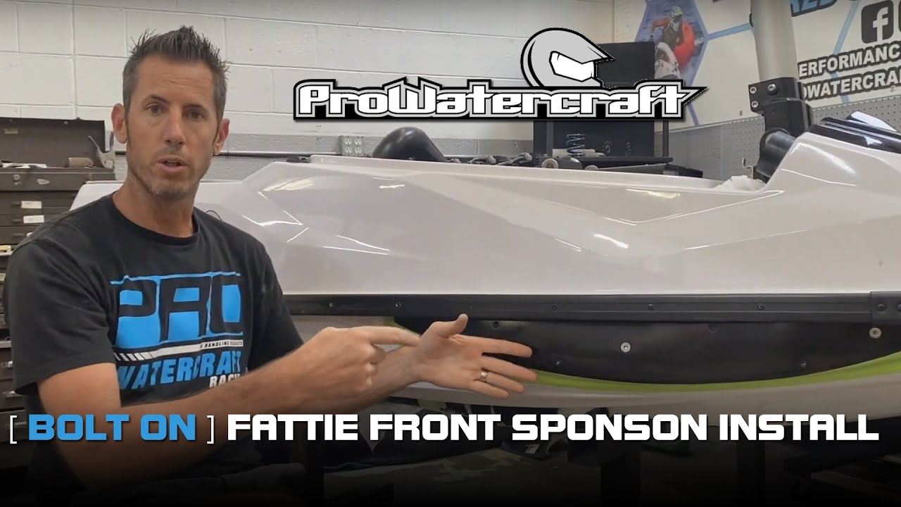 Fattie Front Sponson BOLT ON Install