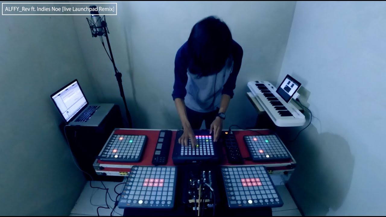 Launchpad Cover Live Remix - RATHER BE (clean bandit) by Alffy Rev ft Indies Noe