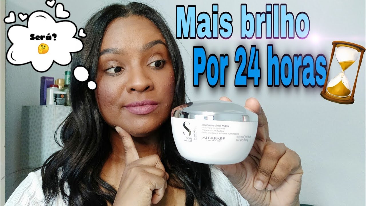 ✨ALFAPARF SEMI DI LINO DIAMOND ILLUMINATING | MÁSCARA ILUMINADORA | ANGELA BENEVIDES