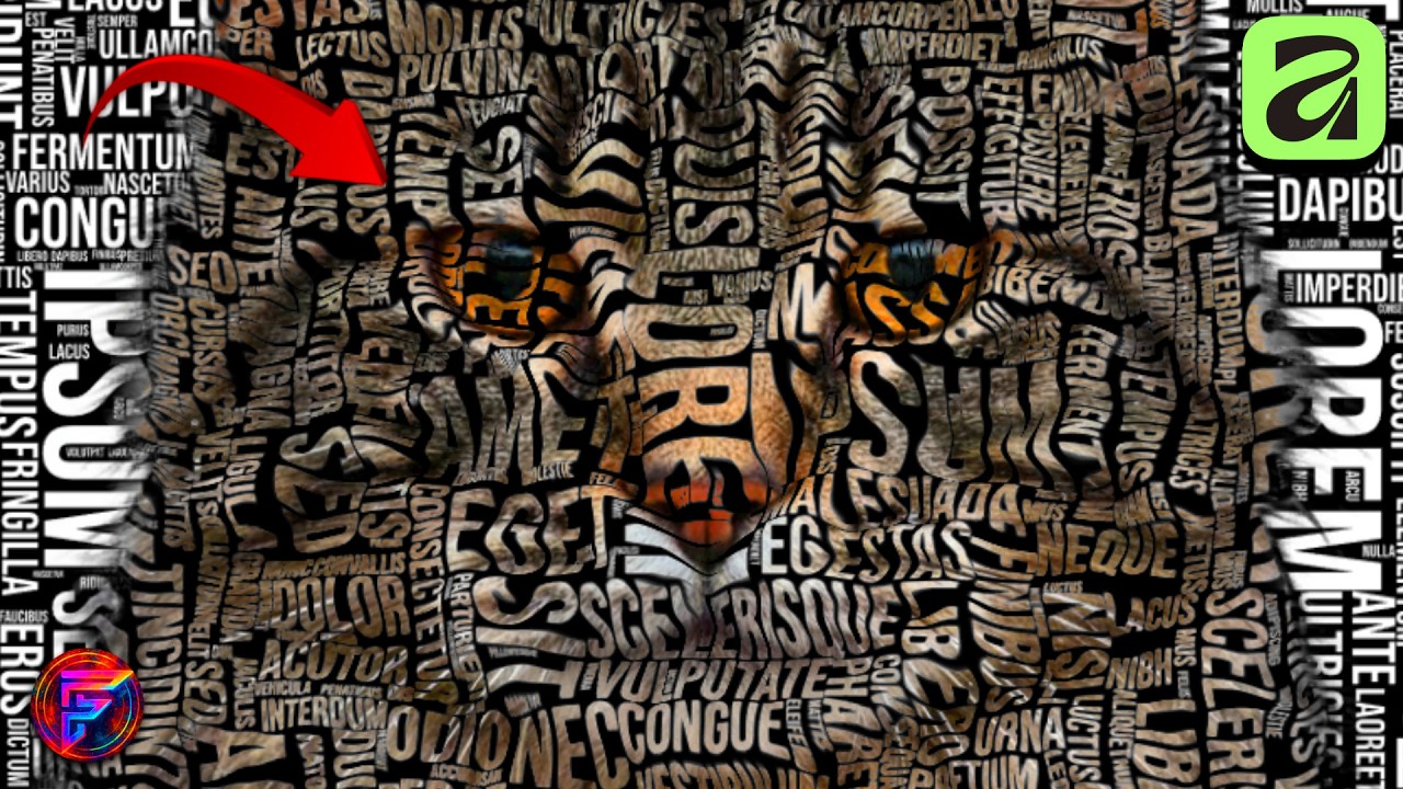 DISEÑO IMPACTANTE con IMAGEN + TEXTO en Affinity (EFECTO PROFESIONAL) 🎨