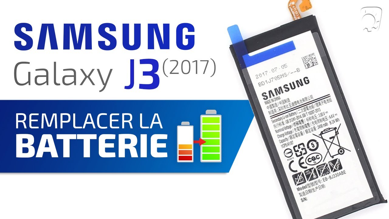 Comment remplacer la batterie du Samsung Galaxy J3 2017 : TUTO Brico-Phone