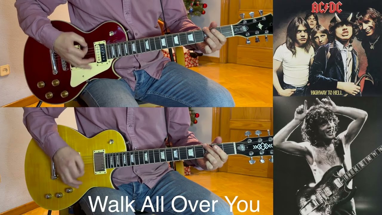 ACDC - Walk All Over You Guitar Cover