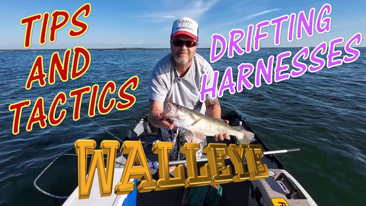 Expert Tips for Walleye Fishing with Harnesses: Drifting Tactics for Success