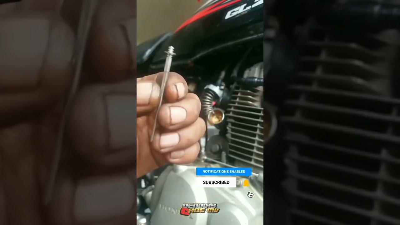 Wajib Tahu‼️ Cara Setting Jarum Karburator Irit/Boros #shorts #tutorial #otomotif #karburator