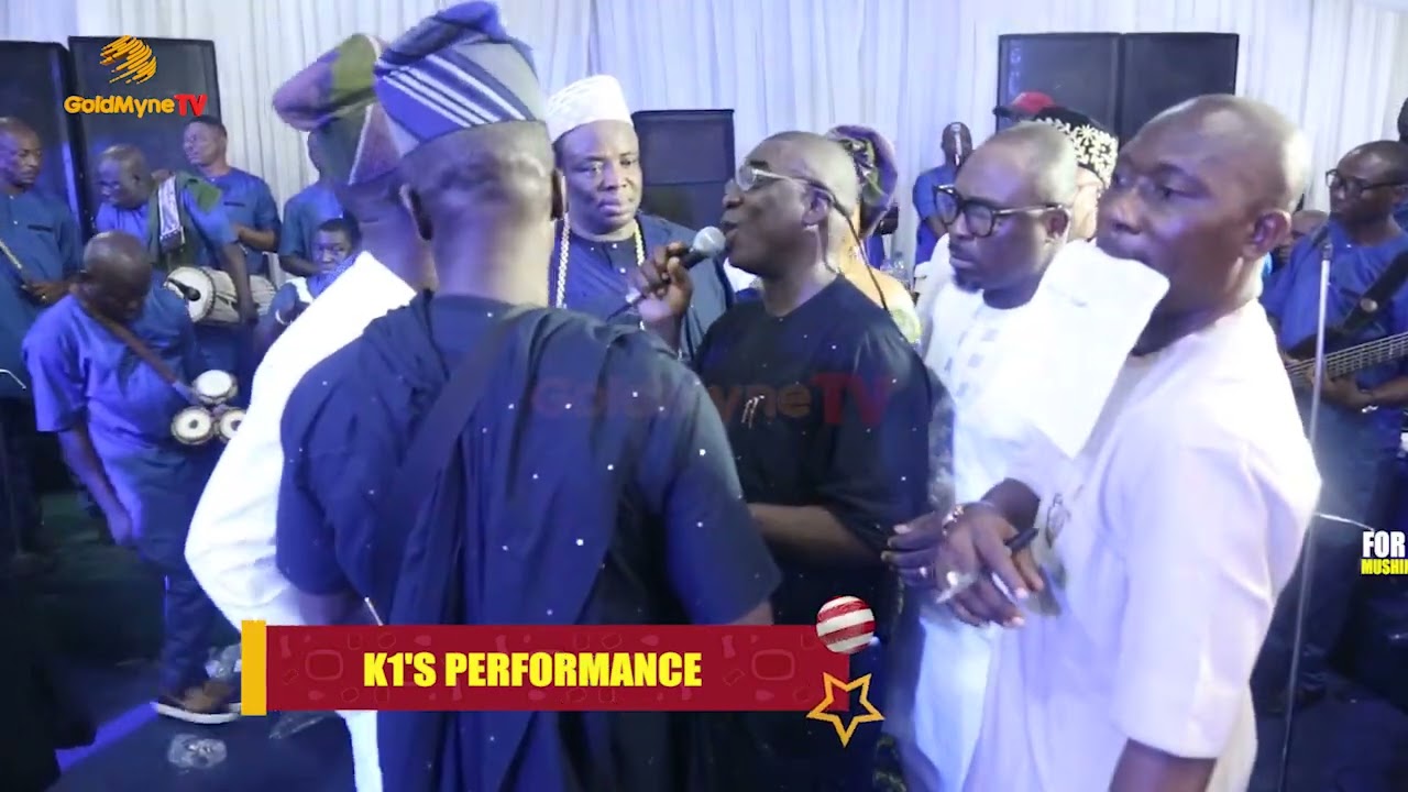 K1 DE ULTIMATE GOES EASY WITH SOOTHING MELODIES AT 60TH BIRTHDAY OF OTUNBA ADEBOLA ADENUGA