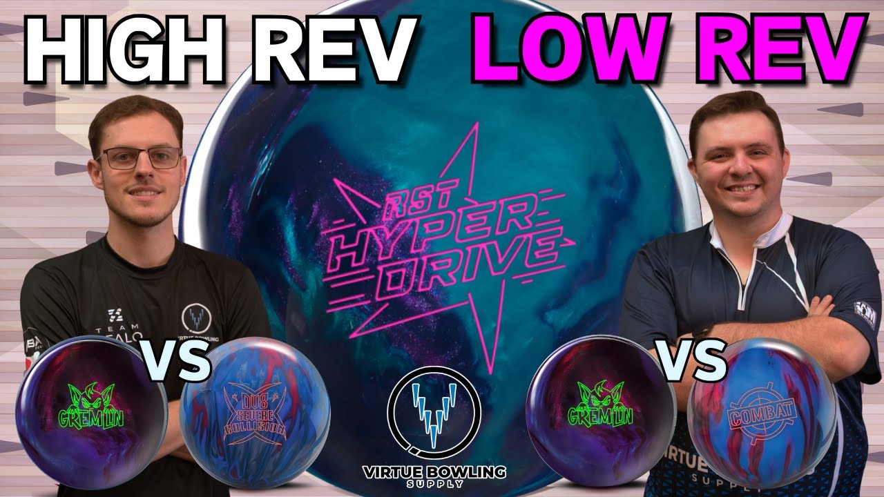 Rotogrip RST Hyperdrive Pearl| High & Low Rev Comparisons Review