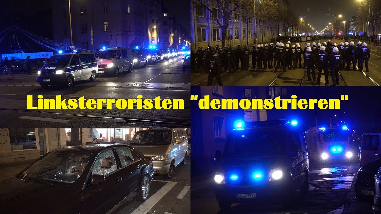 [LE2501] Krawalle und sinnlose Zerst&ouml;rung bei Indymedia Demo in Leipzig